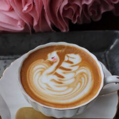 etching latte art